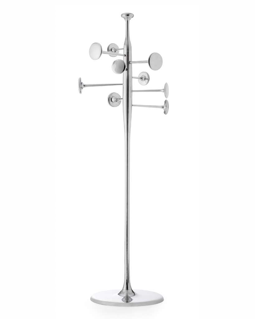 mater trumpet coat stand garderobe aluminium