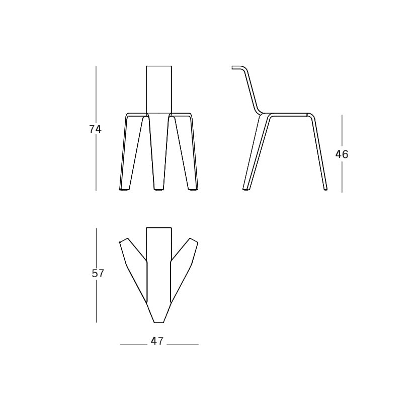 Magis-Aka-Stuhl-technische-Zeichnung