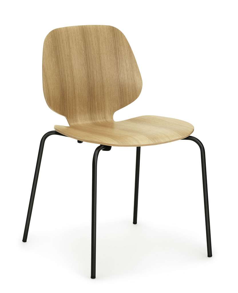 Normann Copenhagen My Chair Stuhl - Normann Copenhagen Material:Holz|Normann Copenhagen Gestellfarbe:weiß|Normann Copenhagen Farbe:weiß