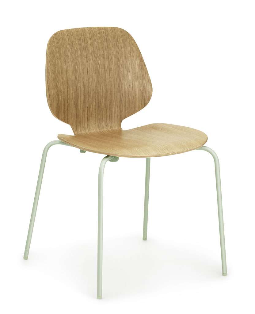 Normann Copenhagen My Chair Stuhl - Normann Copenhagen Material:Holz|Normann Copenhagen Gestellfarbe:weiß|Normann Copenhagen Farbe:weiß