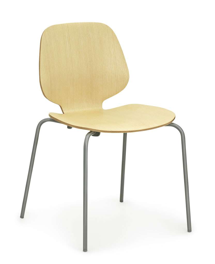 Normann Copenhagen My Chair Stuhl - Normann Copenhagen Material:Holz|Normann Copenhagen Gestellfarbe:weiß|Normann Copenhagen Farbe:weiß