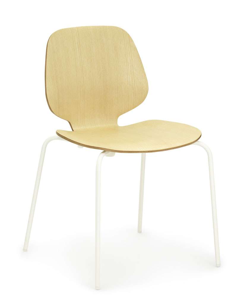 Normann Copenhagen My Chair Stuhl - Normann Copenhagen Material:Holz|Normann Copenhagen Gestellfarbe:weiß|Normann Copenhagen Farbe:weiß