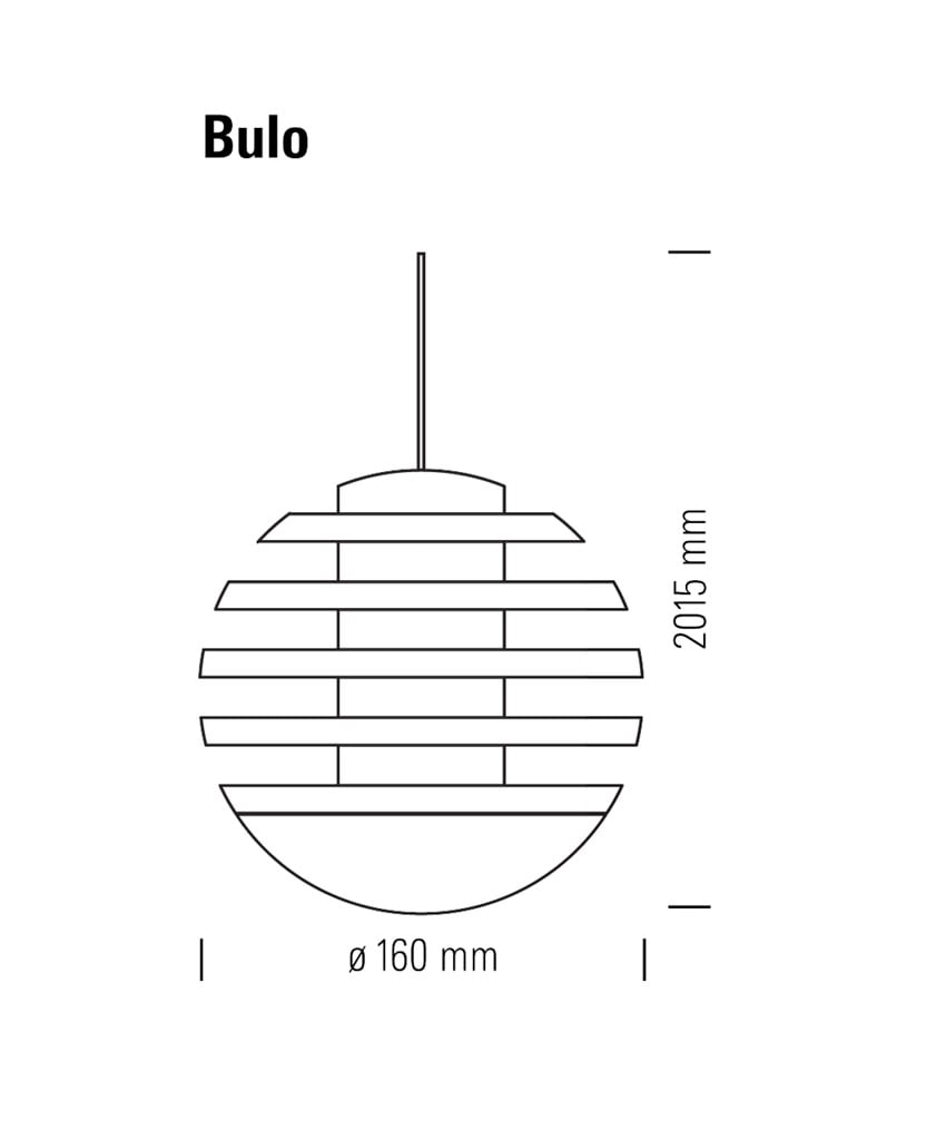 tecnolumen bulo hlon 11 pendelleuchte technische zeichung