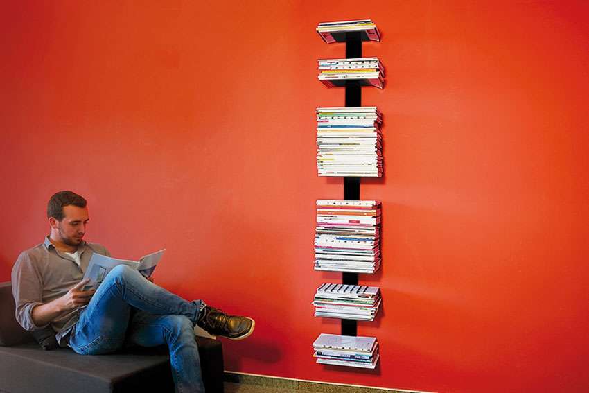 radius design booksbaum magazin wand gross 01 schwarz 746a