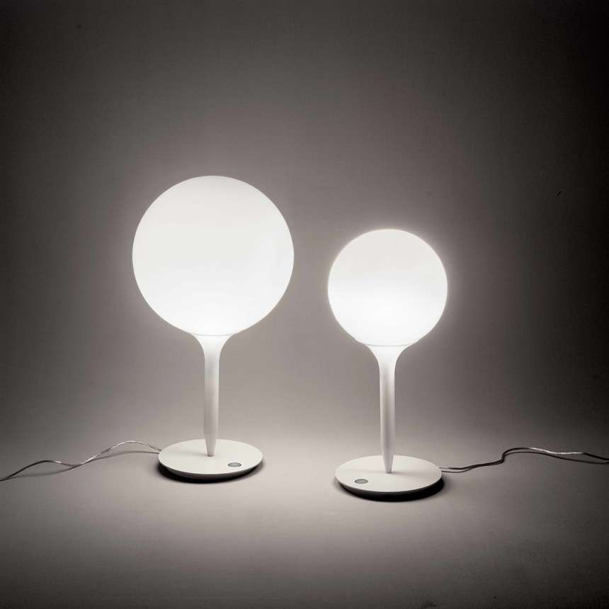 artemide castore tavolo tischleuchte 25cm udn 35cm