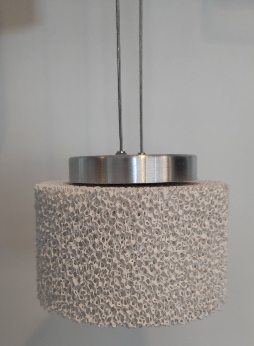 serien lighting Reef Single Pendelleuchte - Aluminium gebürstet, Halogen - Aussteller