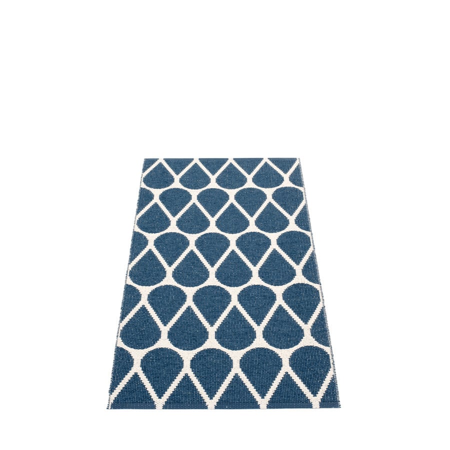 pappelina otis outdoor teppich ozeanblau vanille 70x14059b97c310d1e4