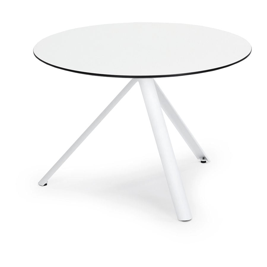 Weishäupl Trio Beistelltisch Ø 60cm - weiß - Retoure