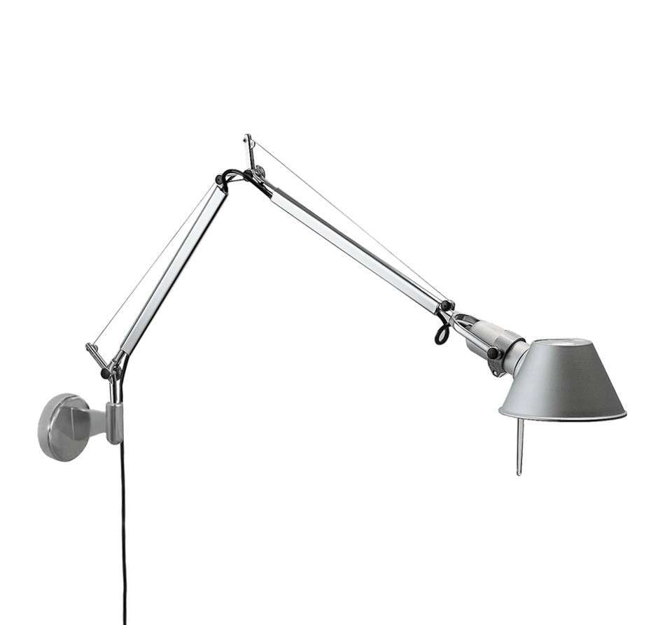 artemide tolomeo micro wandleuchte alu 1