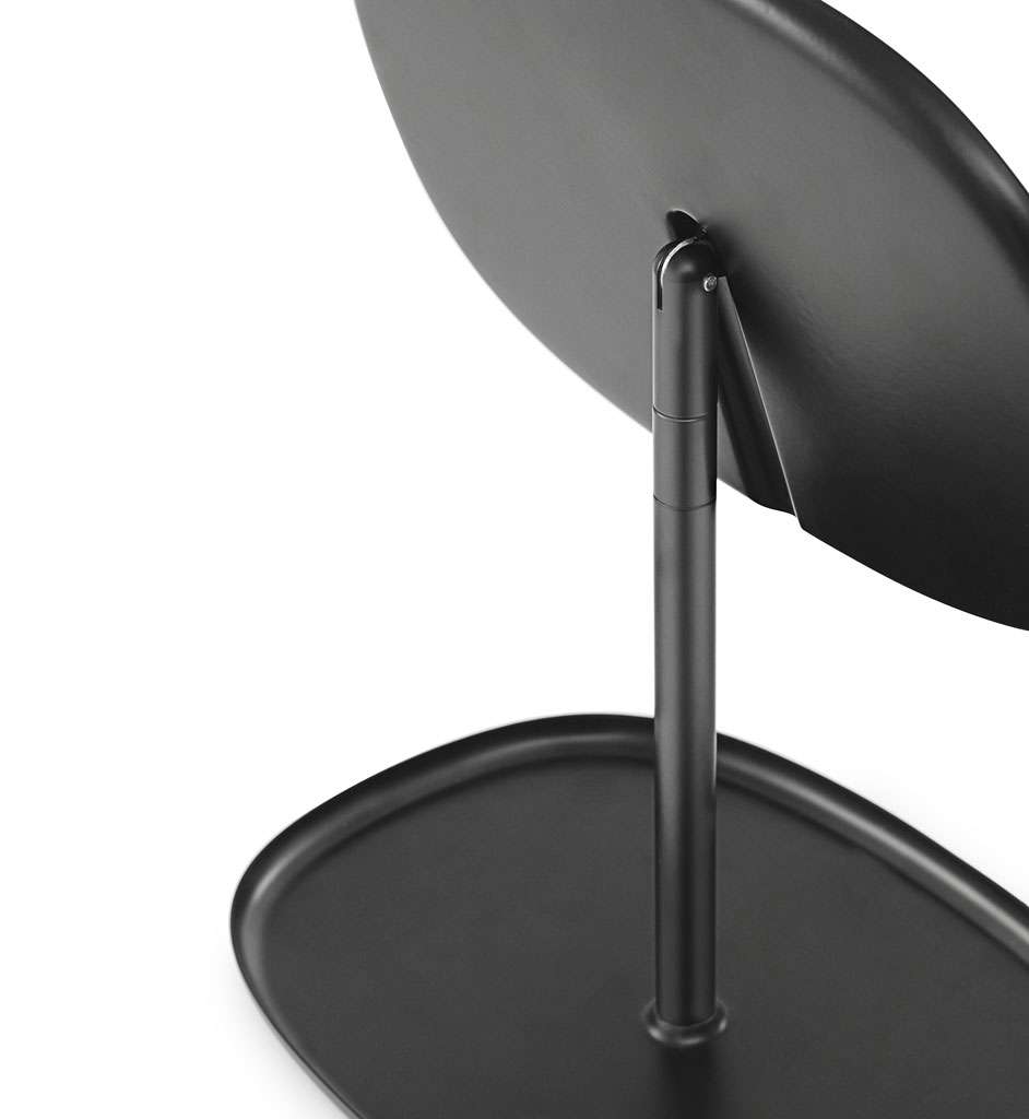 normann copenhagen flip spiegel schwarz detail