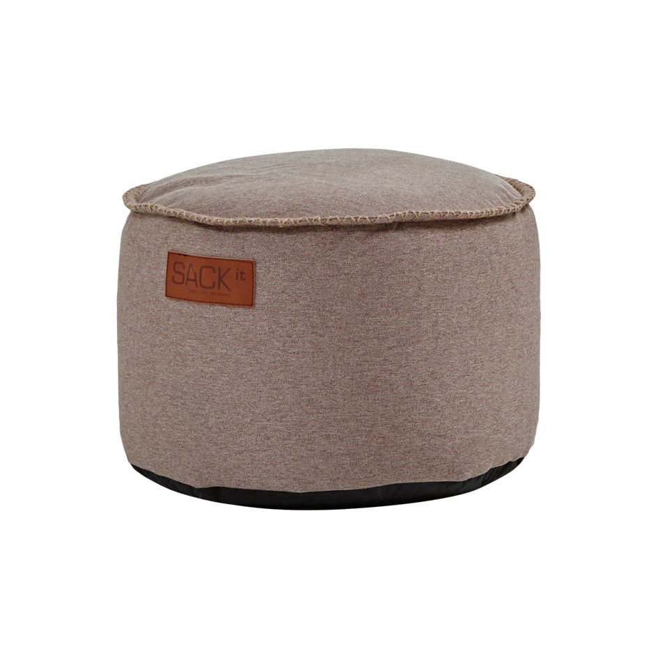 RETROit Canvas Drum Hocker, sand