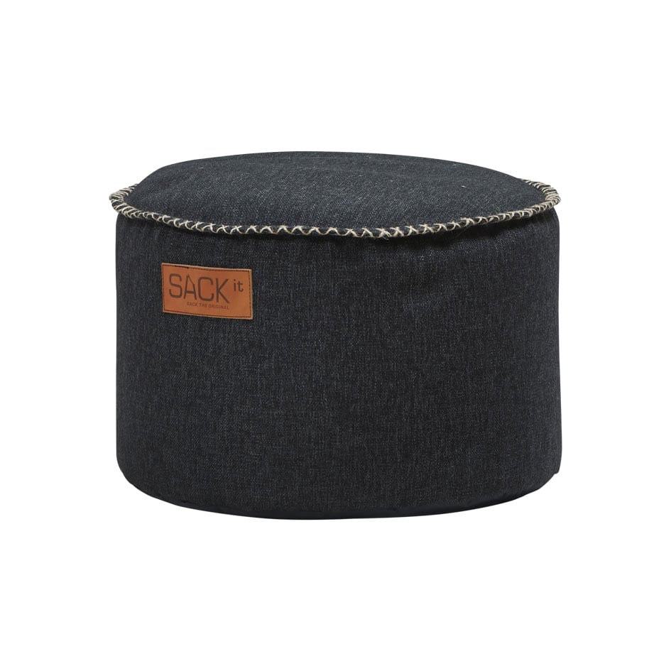 SACKit RETROit Cobana Drum Hocker Outdoor, schwarz