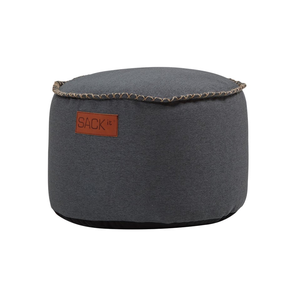 RETROit Canvas Drum Hocker, petrol