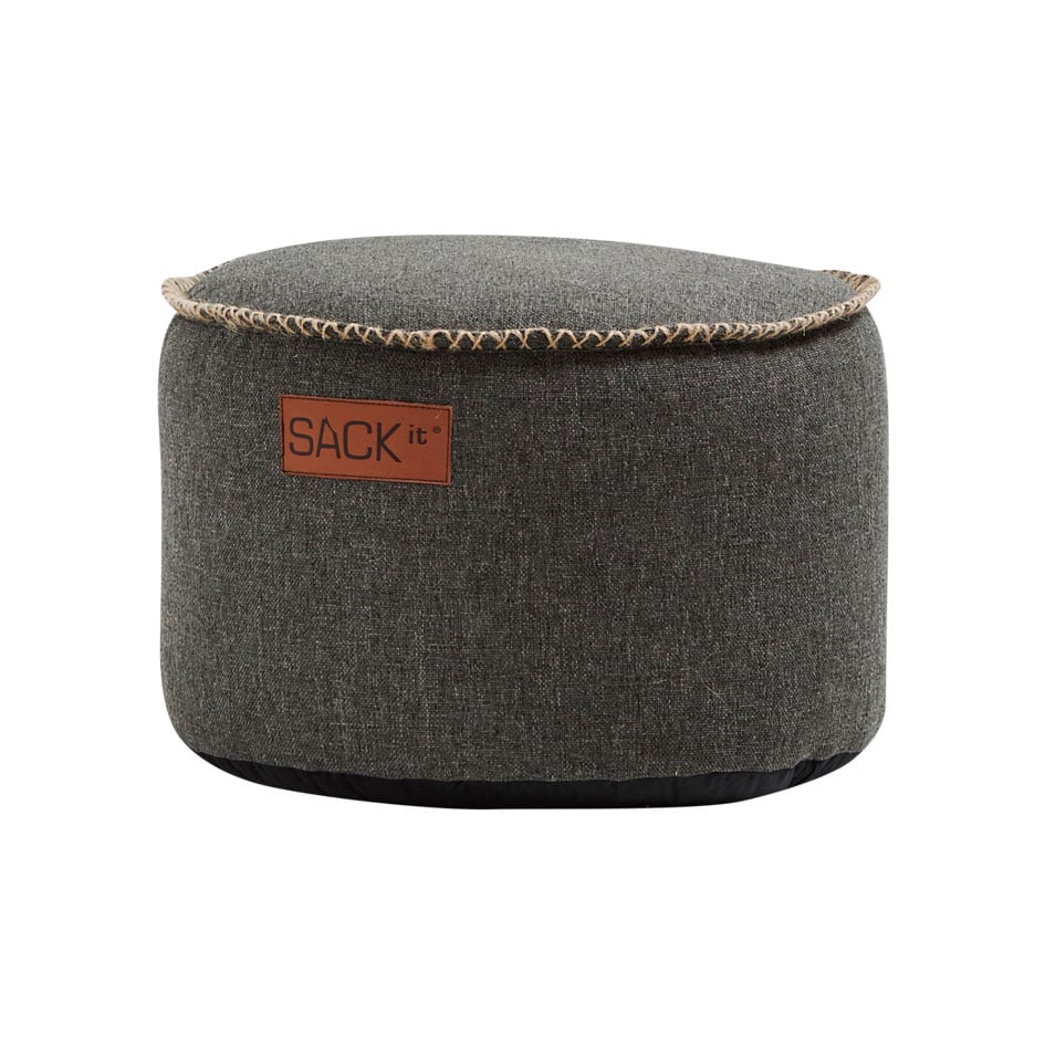 SACKit RETROit Cobana Drum Hocker Outdoor, grau