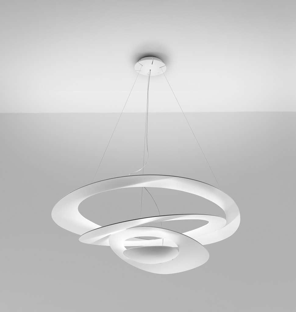 artemide pirce pendelleuchte weiss 1 2