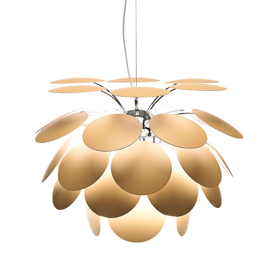 Marset Discoco 132 Pendelleuchte, beige