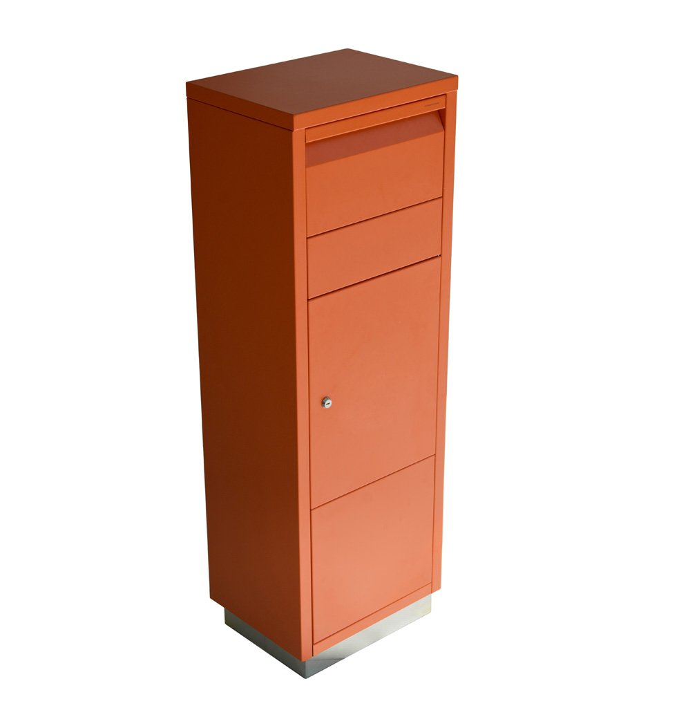 radius design letterman standing ovations 2 paketkasten orange frei