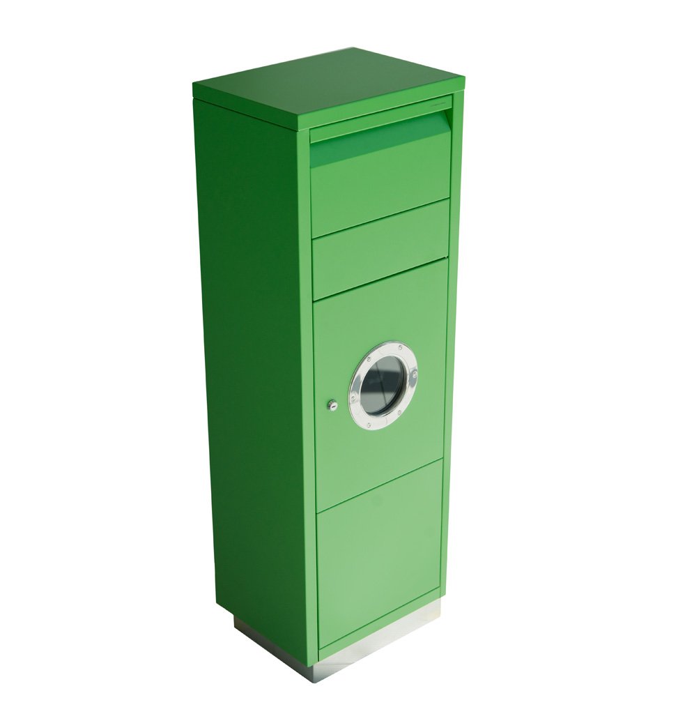 radius design letterman standing ovations 1 paketkasten gruen frei