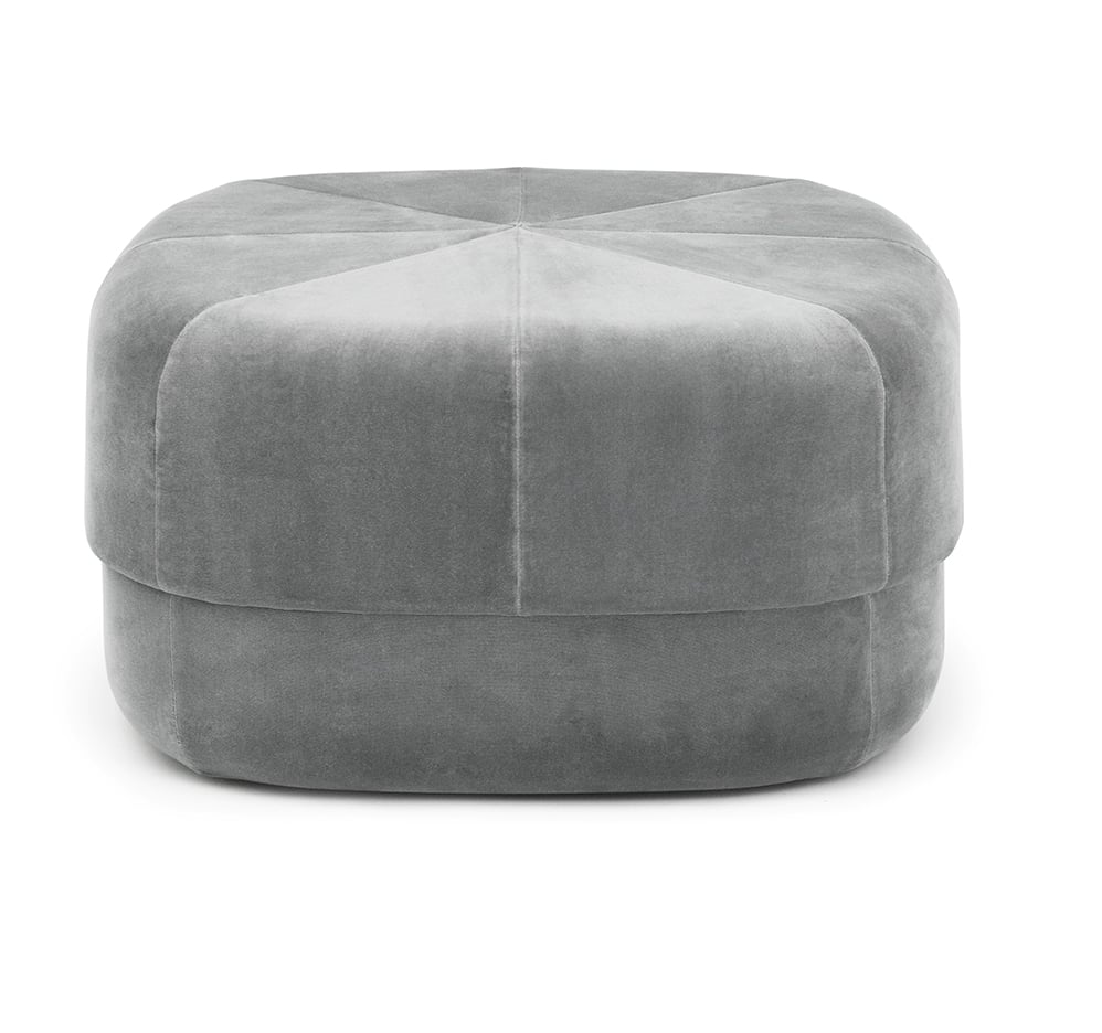 Normann Copenhagen Circus Hocker gross Velours grau59c3a6a7de97d