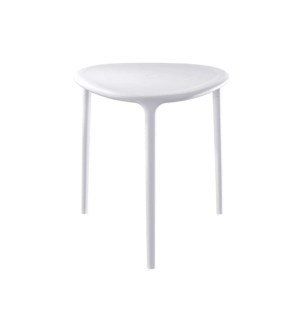 magis air table tisch dreieckig weiss