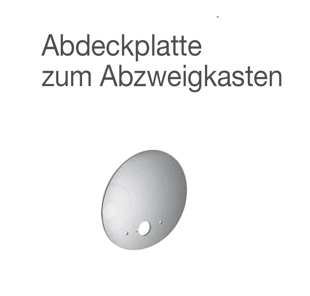 Cini & Nils Abdeckplatte zum Abzweigkasten für Passepartout Wandleuchte (matte M... matte Messing-Emaillelackierung ACCNPPT.01163