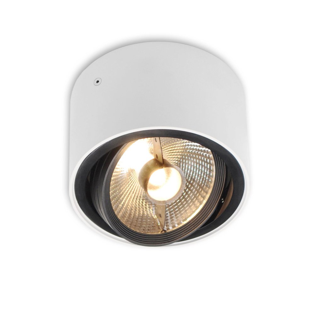 Mawa Design 111er Strahler rund weiß matt (RAL 9016) mw013588