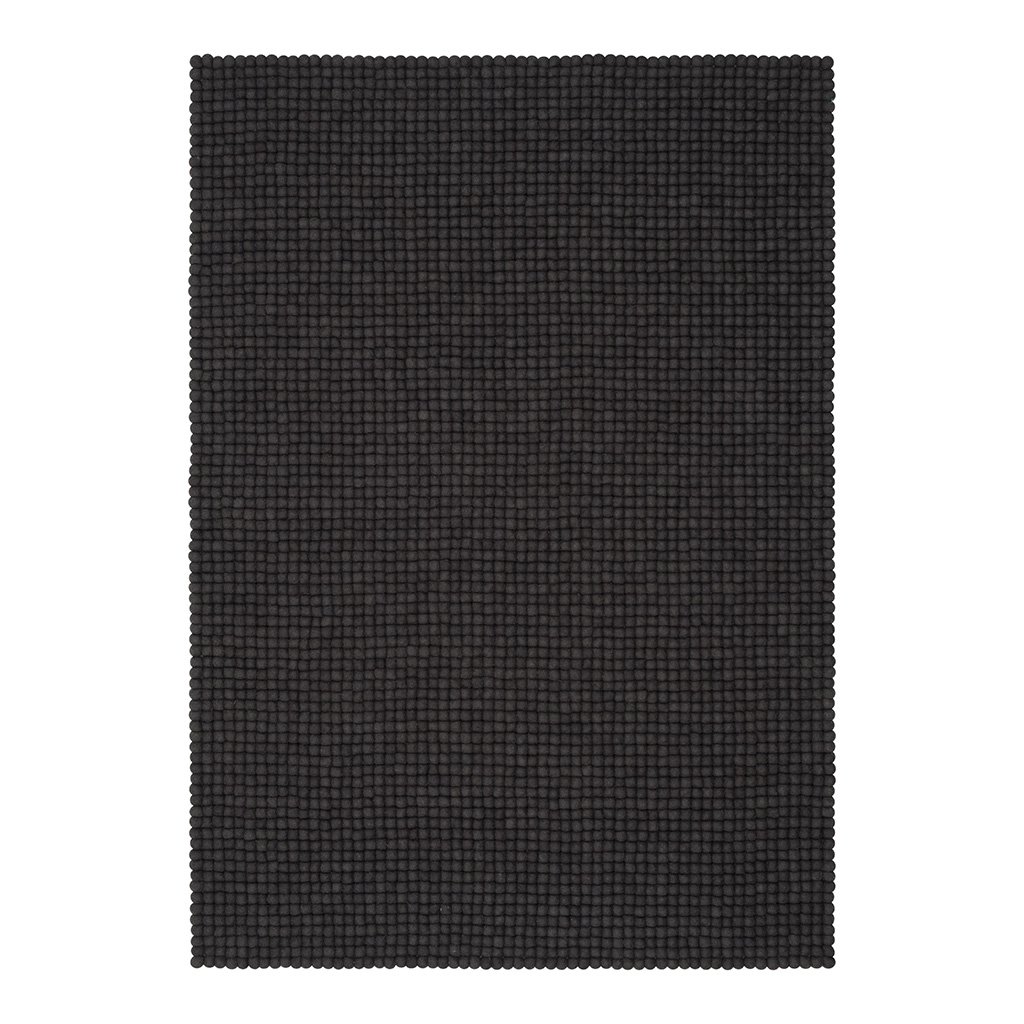 myfelt Kuno Filzkugelteppich eckig 70 x 100cm r-037-070-100