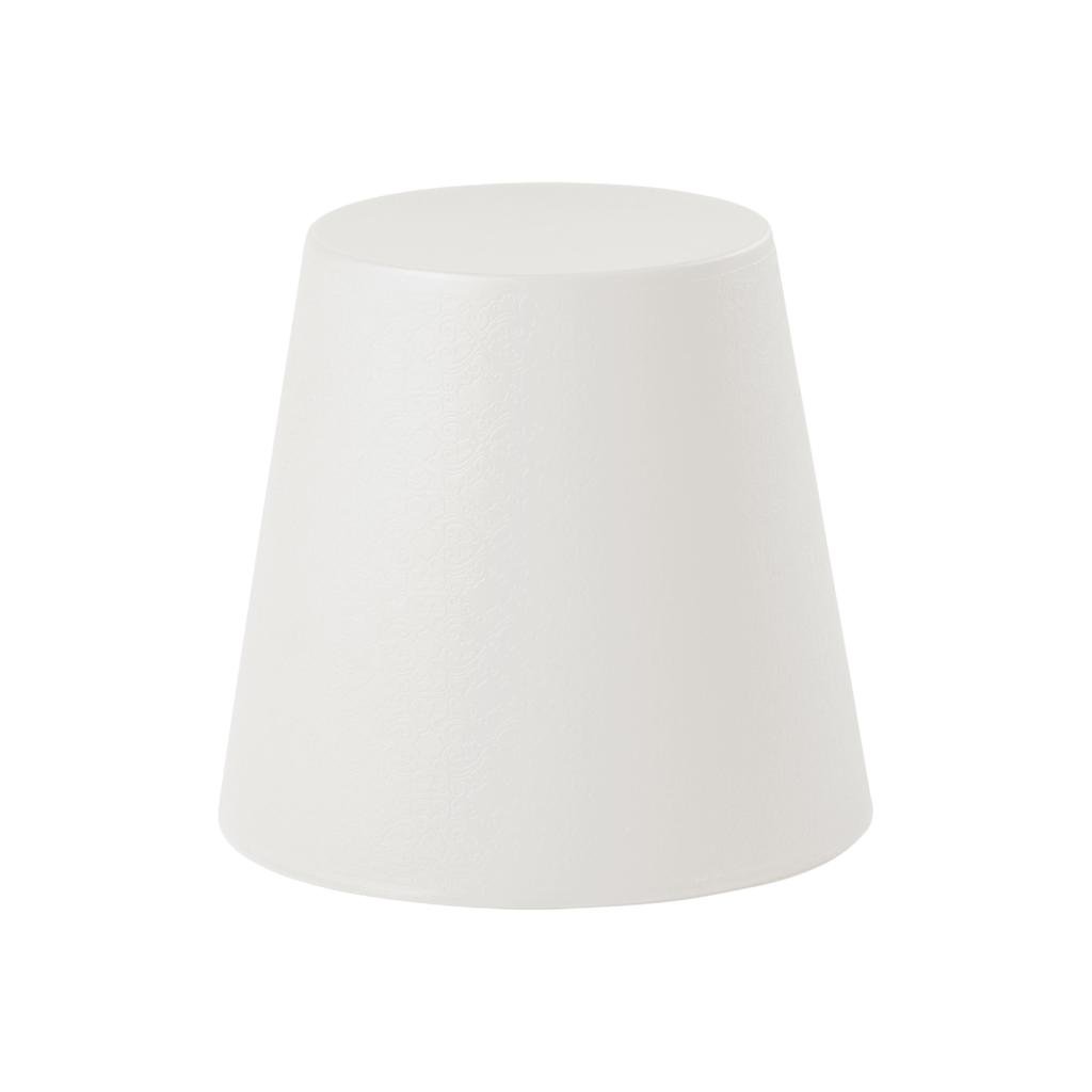 Slide Ali Baba Stool Hocker milchweiß (FT, MILKY WHITE) SD ALI040