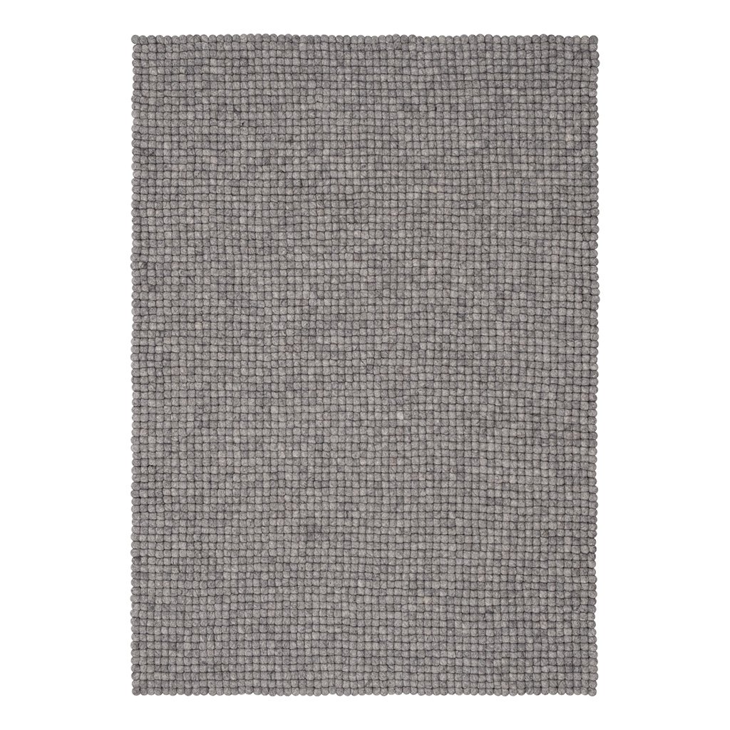 myfelt Carl Filzkugelteppich eckig 70 x 100cm r-018-070-100