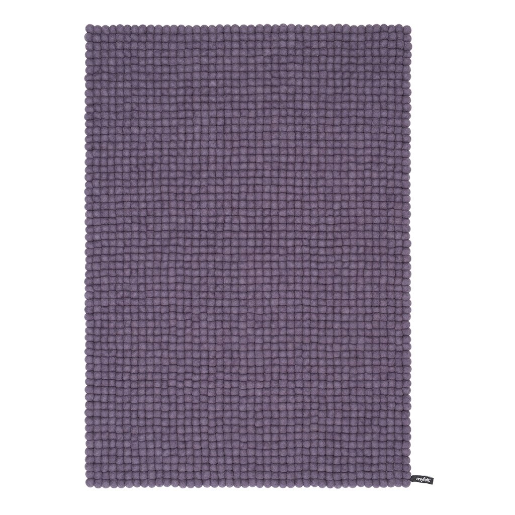 myfelt Frida Filzkugelteppich eckig 50 x 70cm r-046-050-070