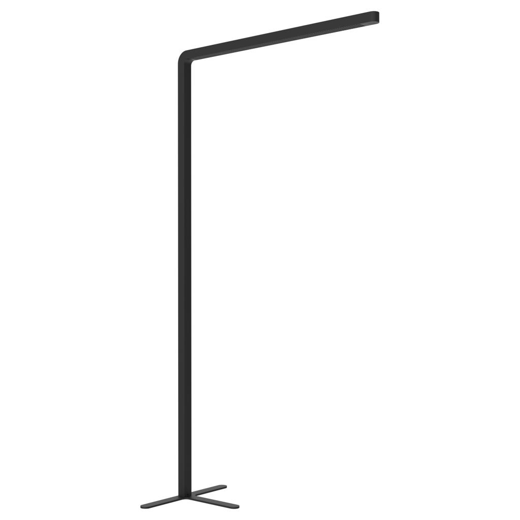 GRAU Team Pro LED Stehleuchte 3500K T-Fuß | schwarz TM20-0