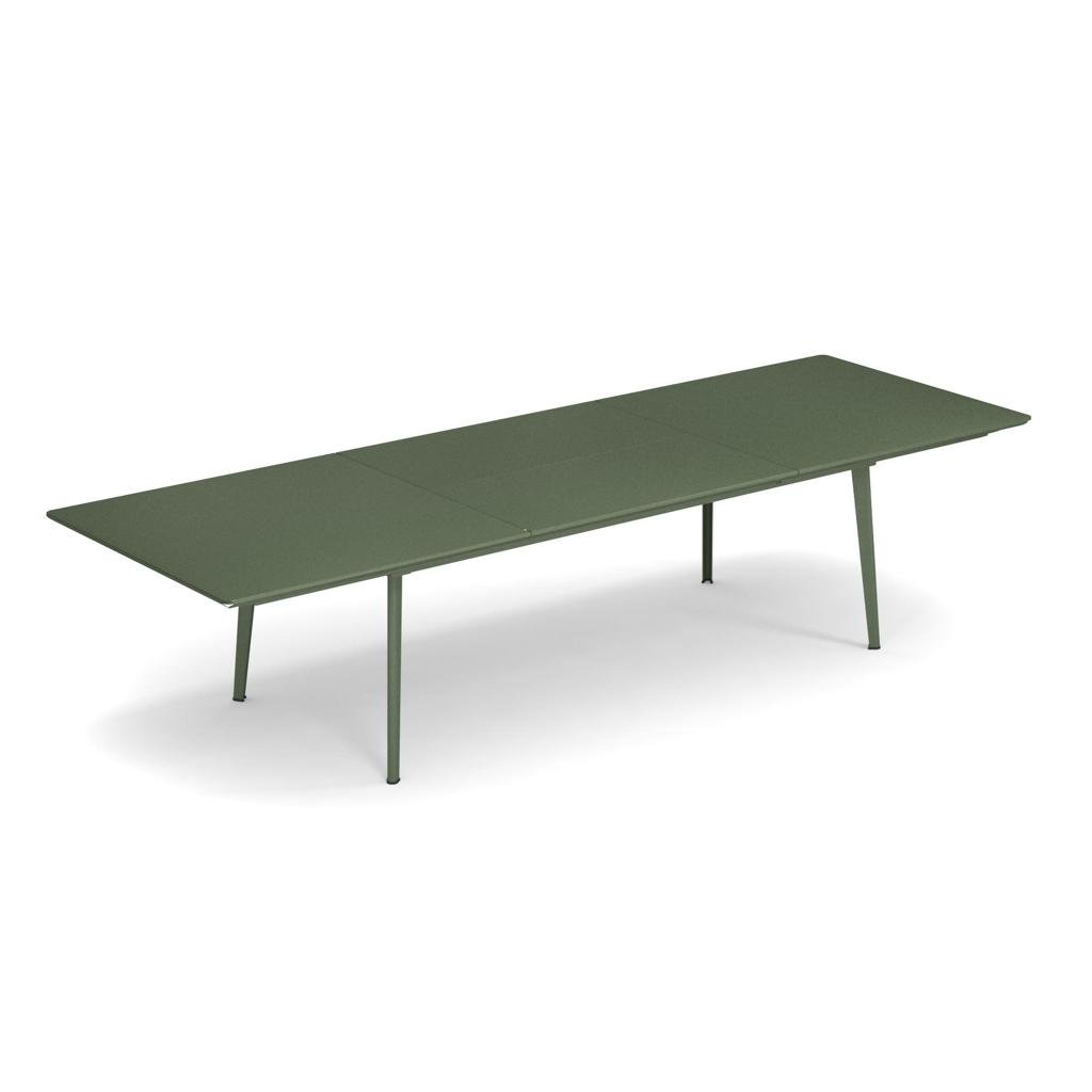 emu Plus4 3487 ausziehbarer Tisch 220+110 x 110 (militärgrün (17, MILITARY GREEN... militärgrün (17, MILITARY GREEN) 334871700