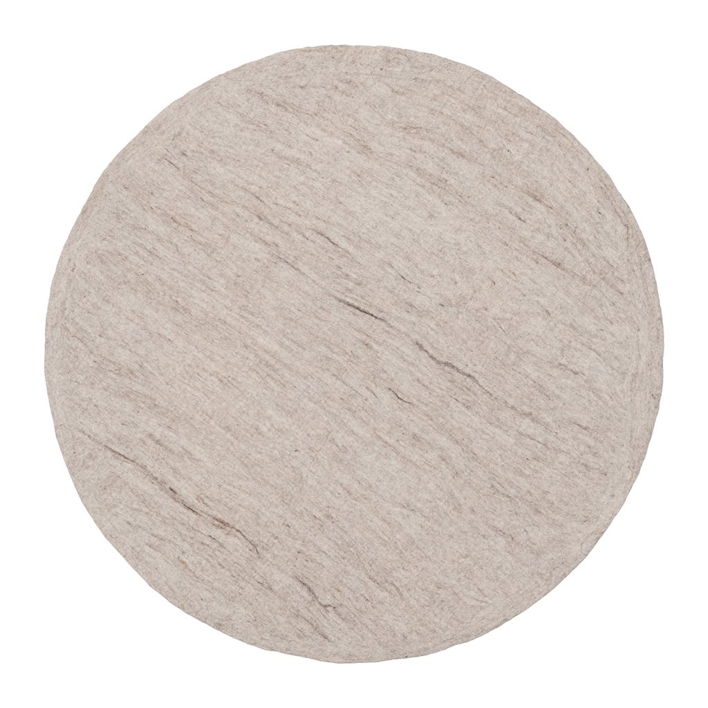 myfelt Béla Filzteppich rund Ø 90cm FT-017-090