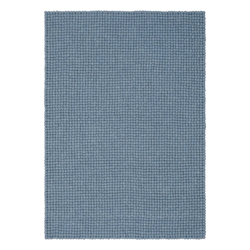 myfelt Mia Filzkugelteppich eckig 70 x 100cm r-036-070-100