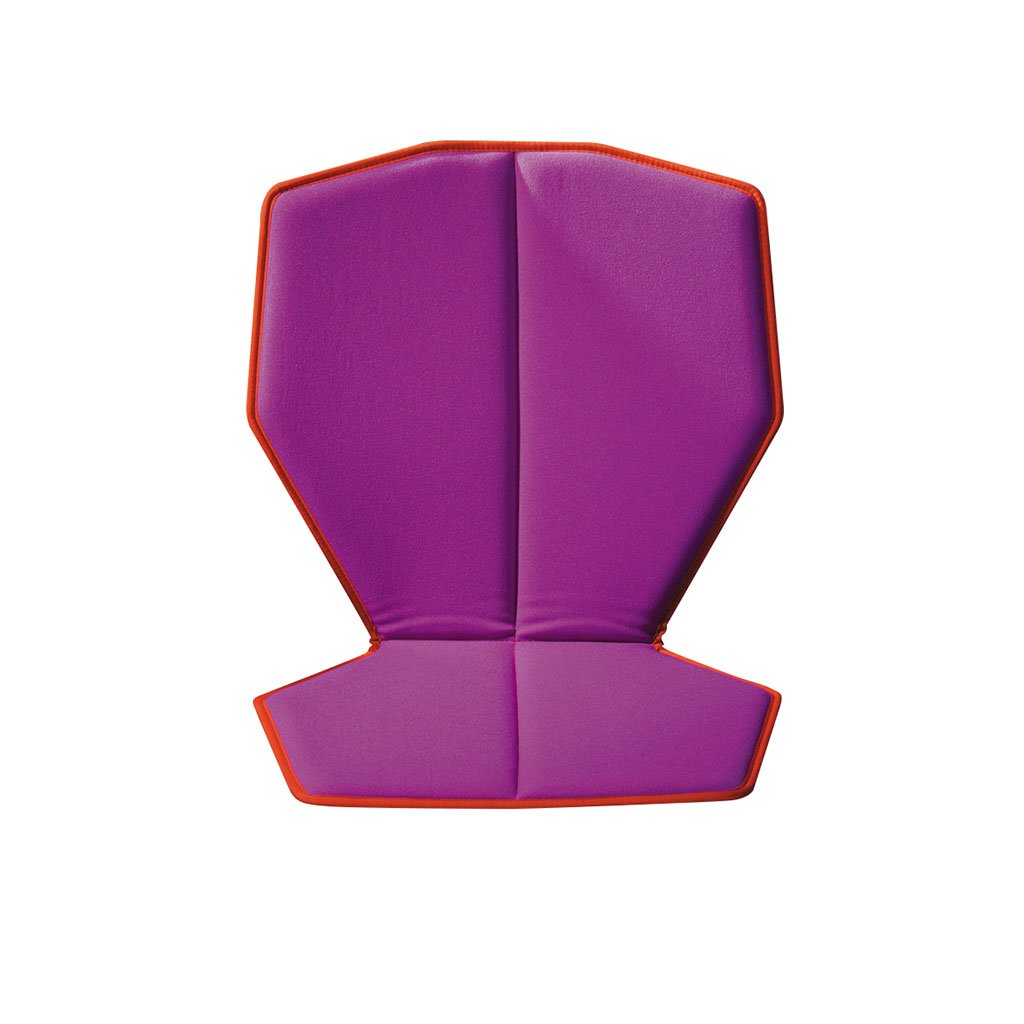 Magis Cuscini Chair One Sitz- und Rückenkissen Kvadrat Steelcut 2 | schwarz SD482/190