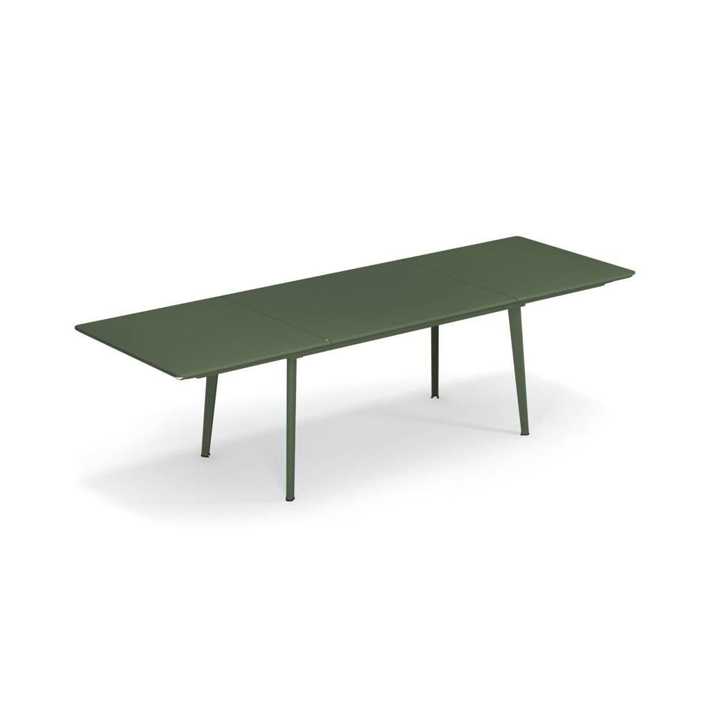 emu Plus4 3485 ausziehbarer Tisch 160+110 x 90 (militärgrün (17, MILITARY GREEN)... militärgrün (17, MILITARY GREEN) 334851700