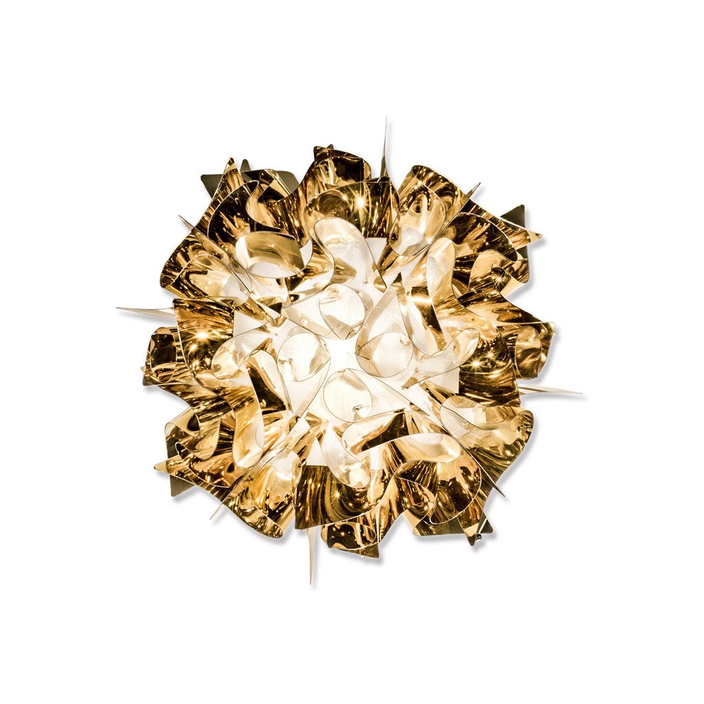 Slamp Veli Wandleuchte / Deckenleuchte gold | mini (Ø 32cm) VELCS00GLD00000000EU