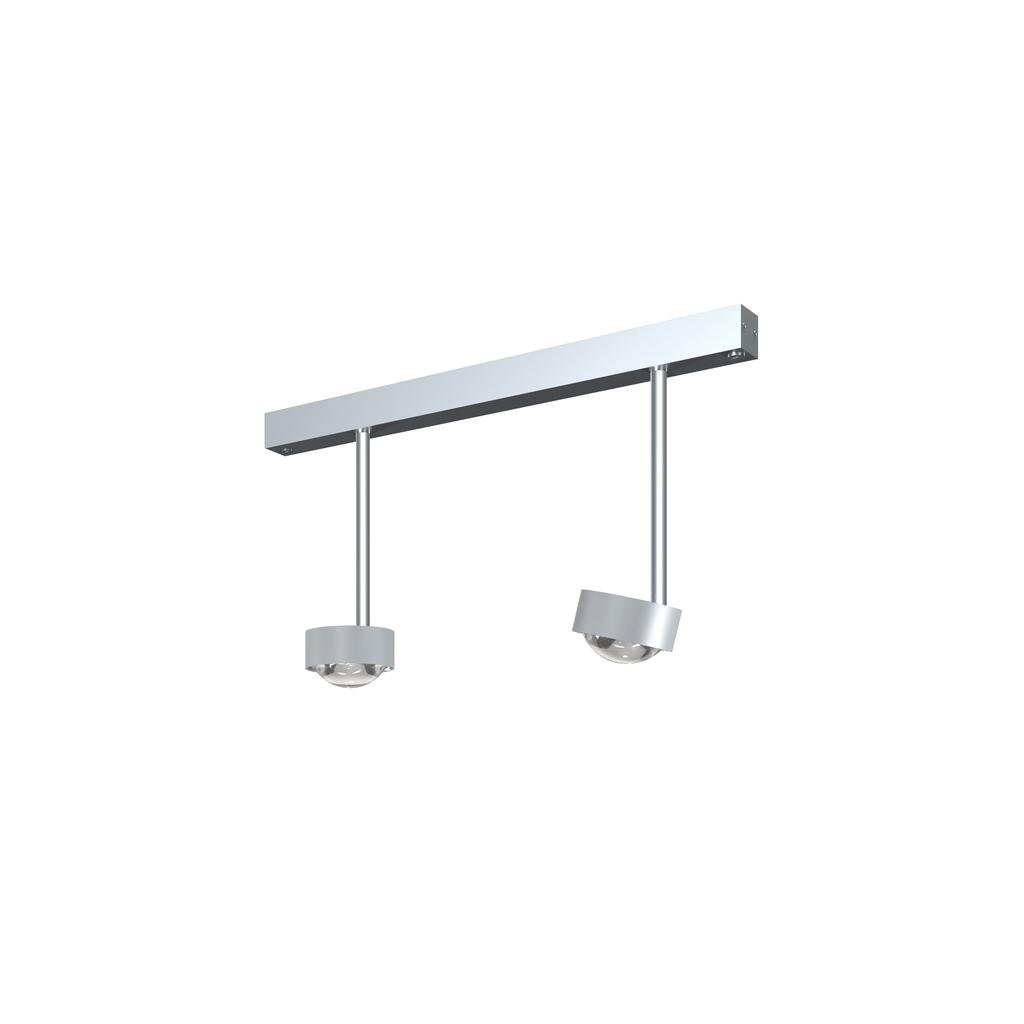 Top Light Puk Mini Choice Side Deckenleuchte 2 Köpfe chrommatt | Standard-Fassung 8-6284021-H