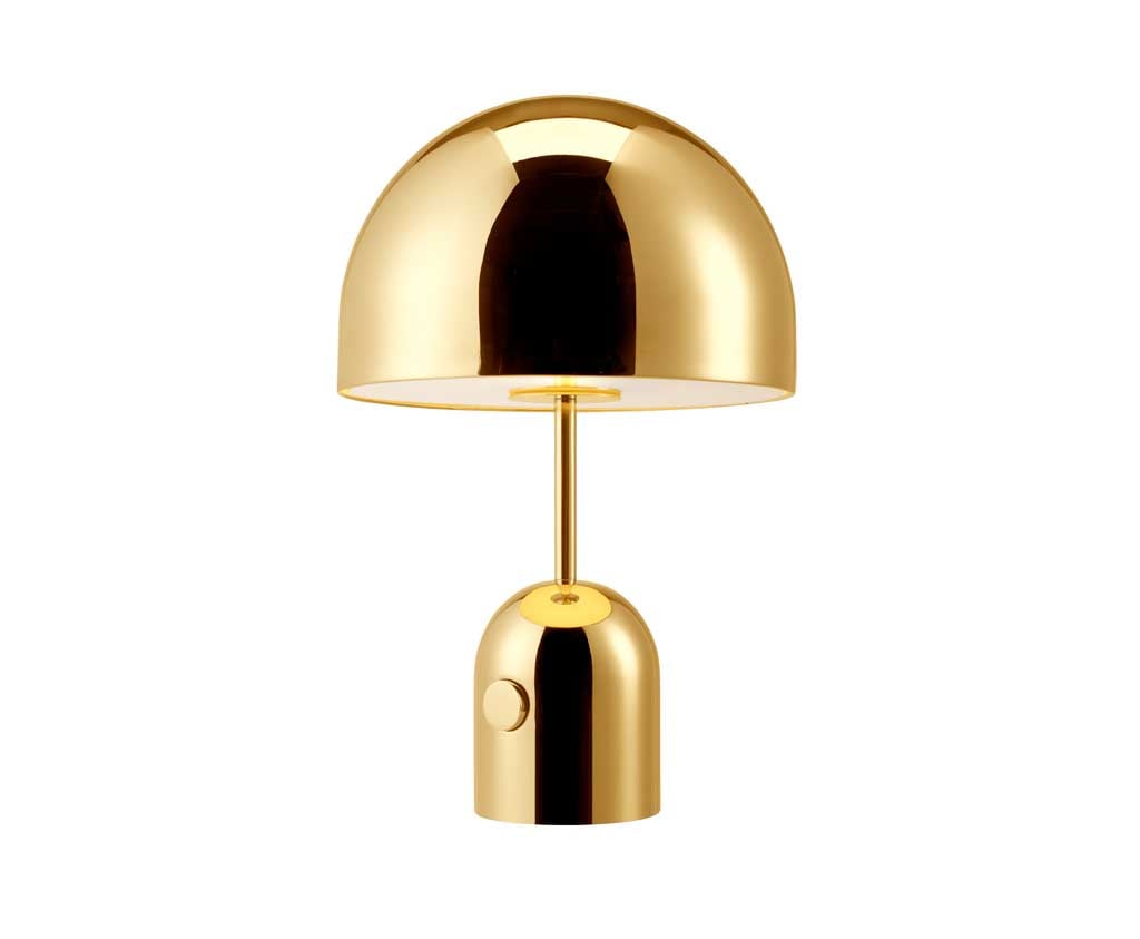 Tom Dixon Bell Table LED Tischleuchte gold BET11GO-TUN01M1