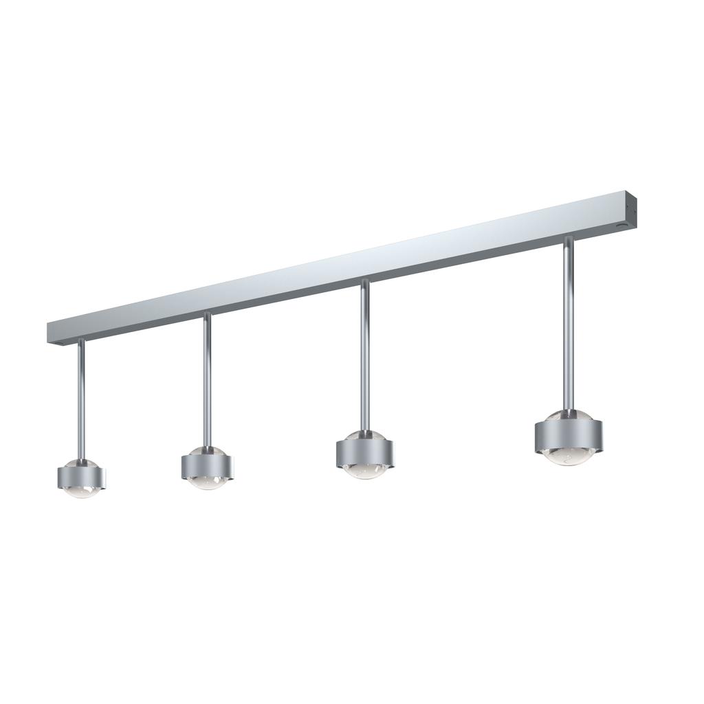 Top Light Puk Mini Choice Eye Deckenleuchte 4 Köpfe chrommatt | Standard-Fassung | 105cm 8-61710041-H