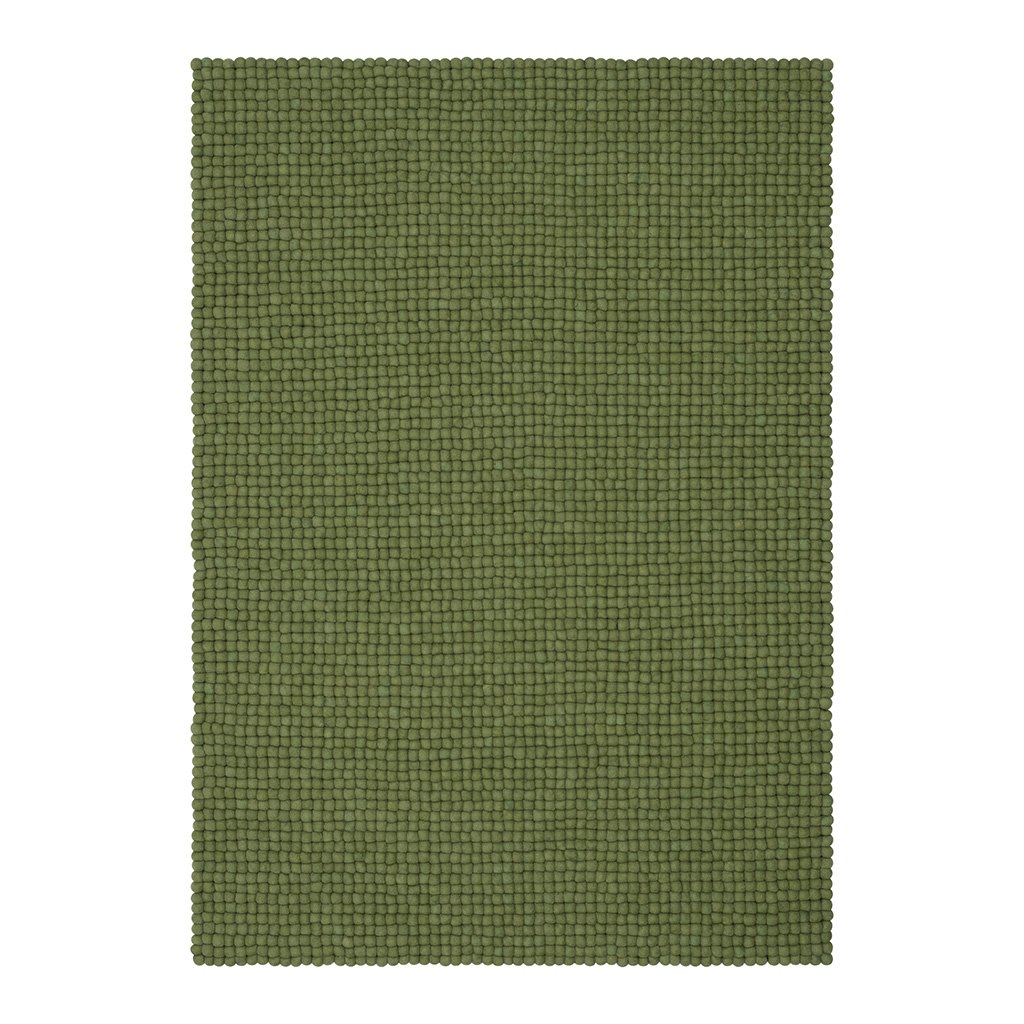 myfelt Kaspar Filzkugelteppich eckig 70 x 100cm r-033-070-100