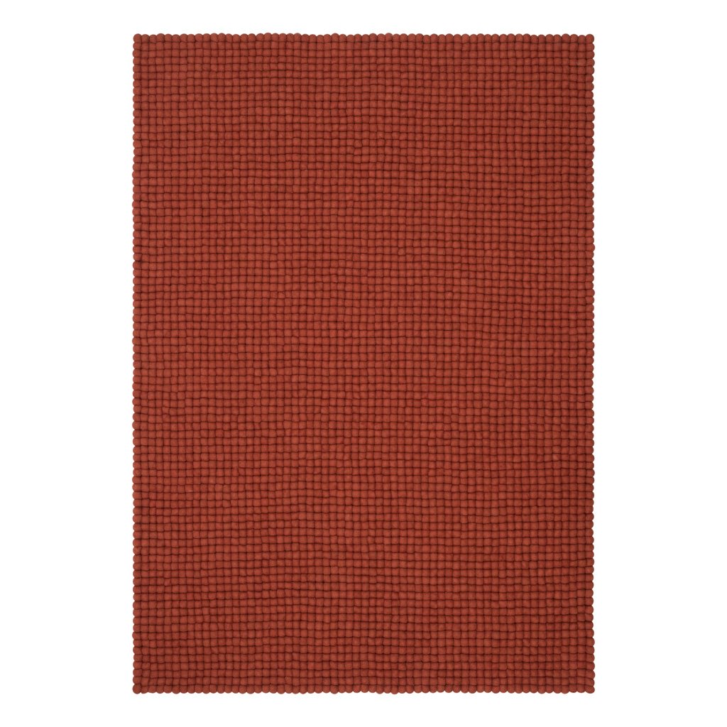 myfelt Lora Filzkugelteppich eckig 70 x 100cm r-029-070-100