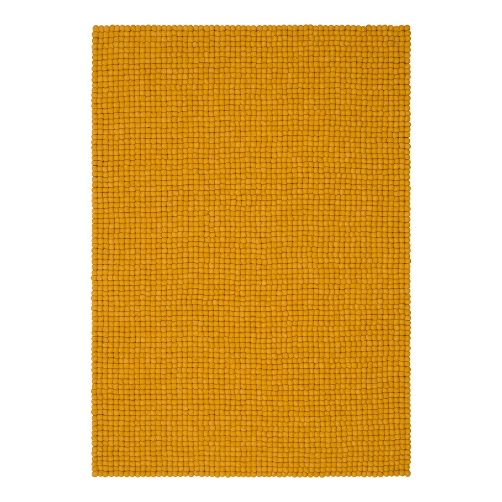 myfelt Klara Filzkugelteppich eckig 70 x 100cm r-032-070-100