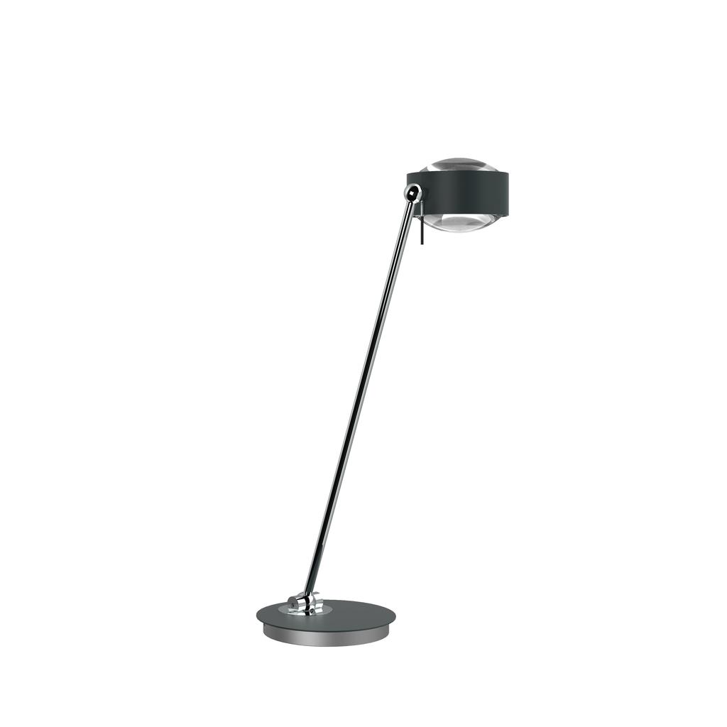 Top Light Puk Maxx Table LED Tischleuchte anthrazit-matt chrom (neu) | Linse klar / Linse klar | LED | 80cm 6-38802-NV-LED-23+2x2-3036