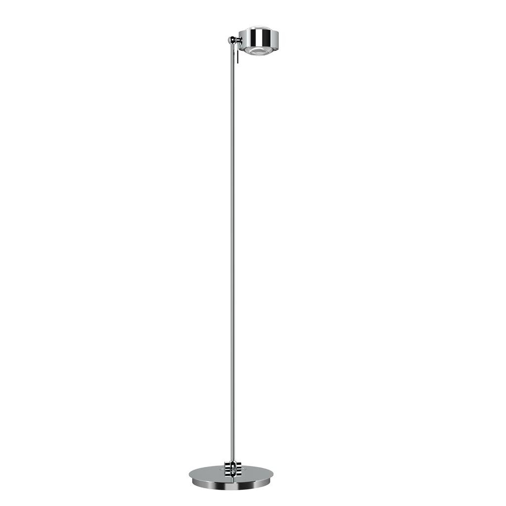 Top Light Puk Maxx Floor Mini Halogen Stehleuchte chrom | Linse klar / Linse klar | Standard-Fassung 6-381202-G9+2x2-3036