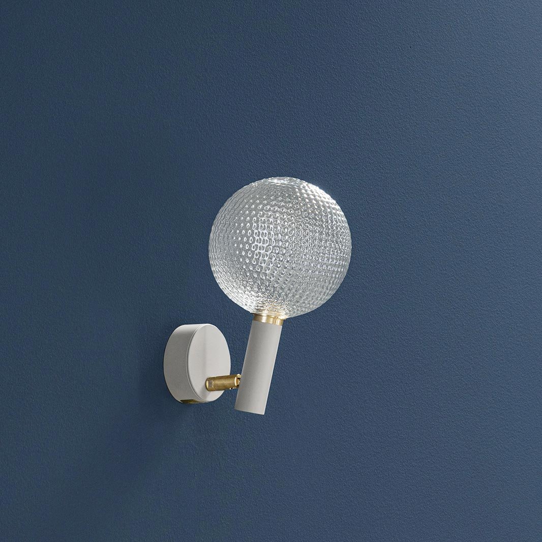 Catellani & Smith Par 18 Wandleuchte weiße Basis P18W