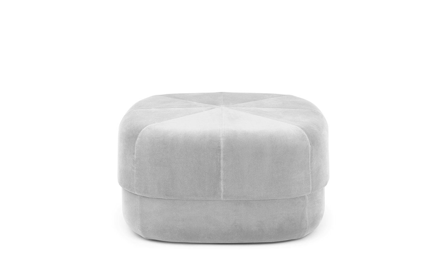 Normann Copenhagen Circus Velour Hocker Ø 65cm | beige 601083