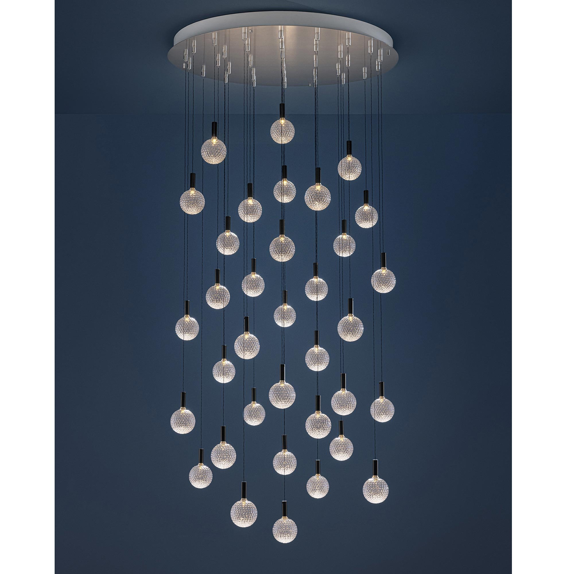 Catellani & Smith Par 18 Chandelier Pendelleuchte 35 x Ø 8cm Kugeln CP18358C