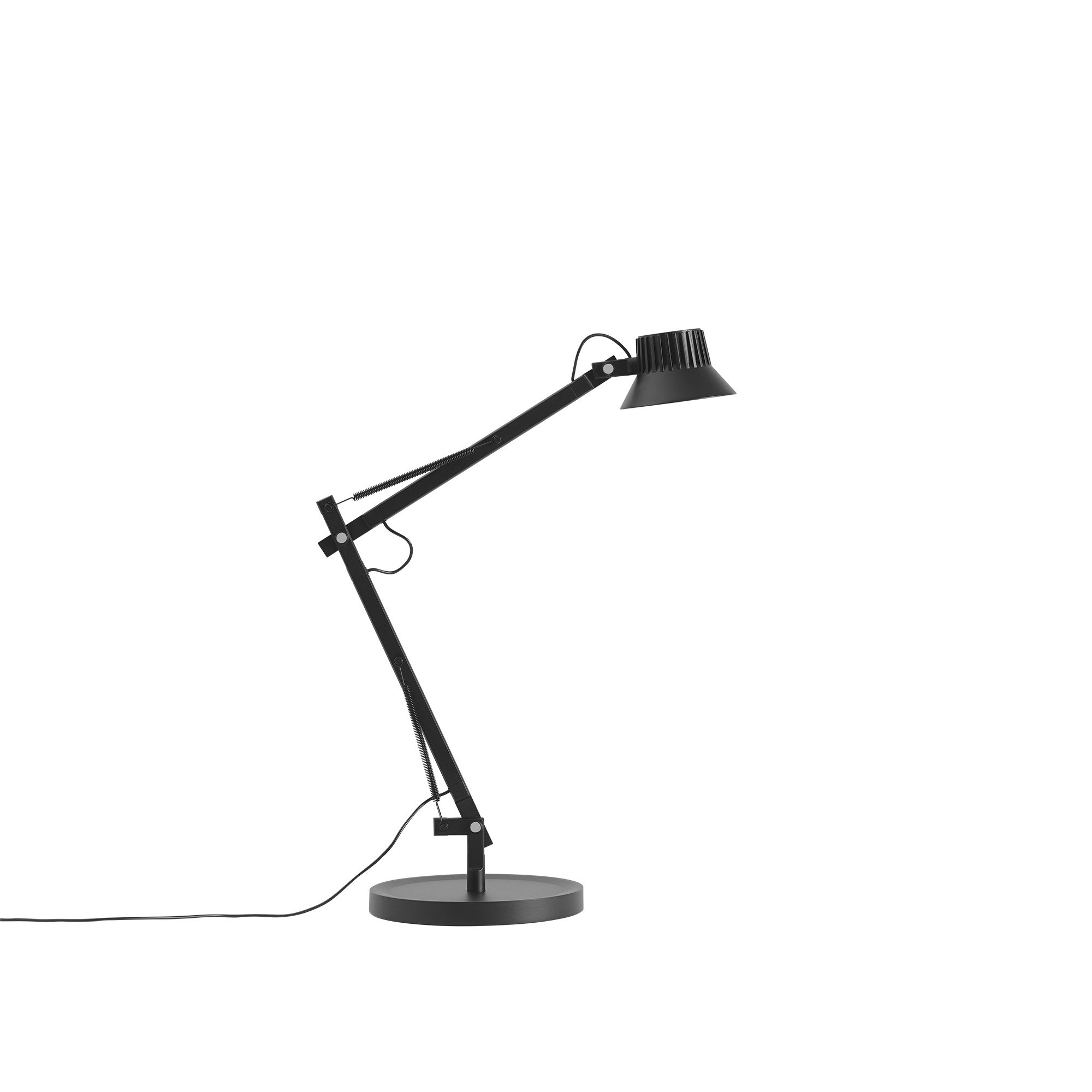 Muuto Dedicate S2 LED Tischleuchte schwarz (RAL 9011) 14380