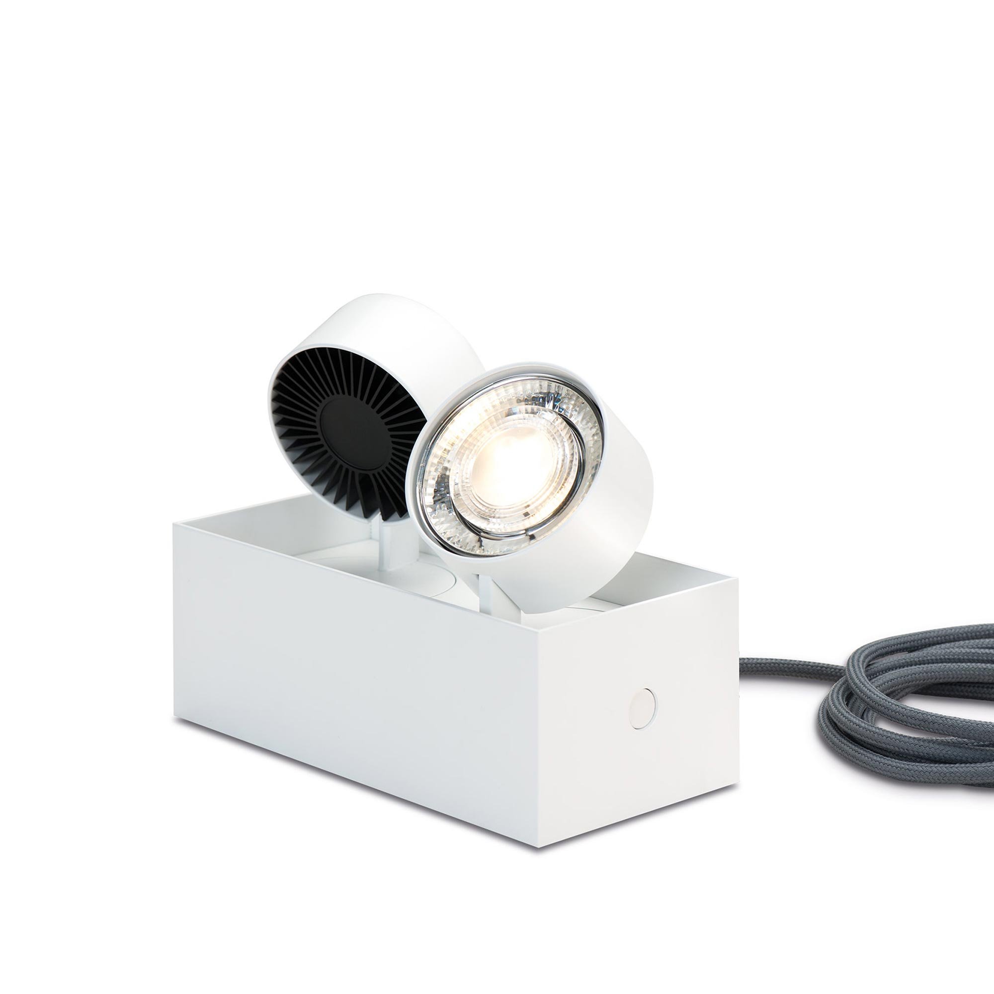 Mawa Design Wittenberg 4.0 wi4-reg-2e-hb Druff Standstrahler 12° (spot) | weiß matt (RAL 9016) | extra-warmweiß (2700 K) MW006270